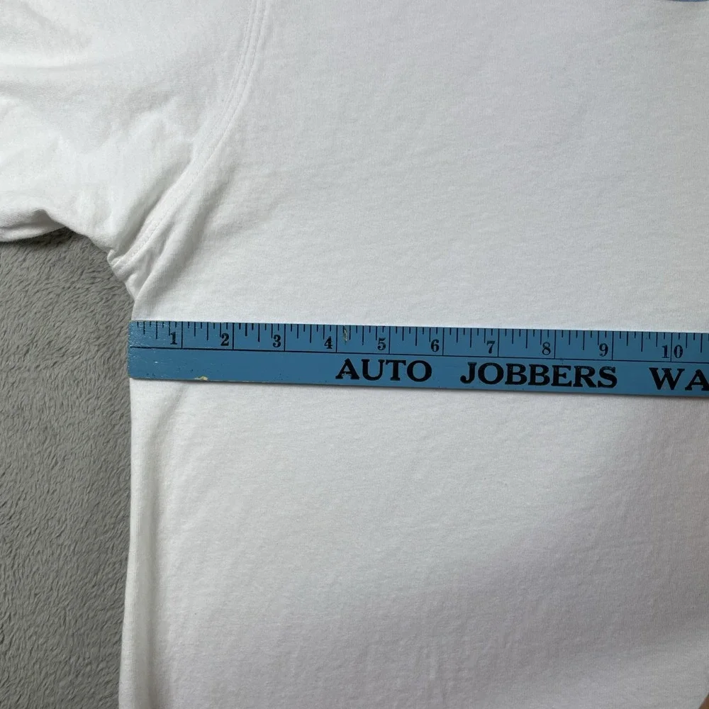 Champion Athletic Wear Shirt Adult 4XL White Spell Out Graphic Tee Short Sleeve - Picture 10 of 13
